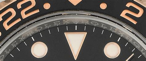 rolex watch alignment to rehaut